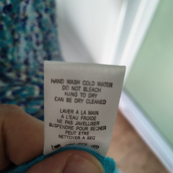 Jolibel extra small floral dress - turquoise color - Picture 5 of 5